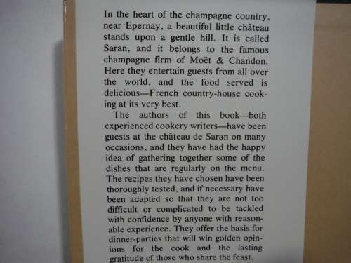 Recipes from a Chateau in Champagne - Hardcover - Robin McDouall