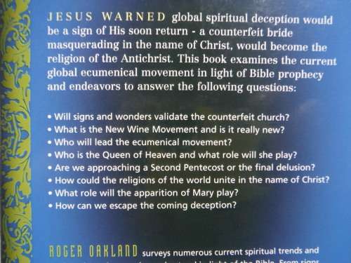 New Wine and the Babylonian Vine - Paperback - Roger Oakland