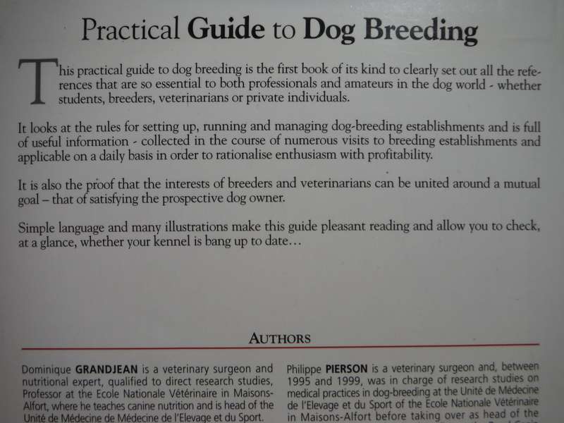 Practical Guide to Dog Breeding - Softcover - Dominique Grandjean