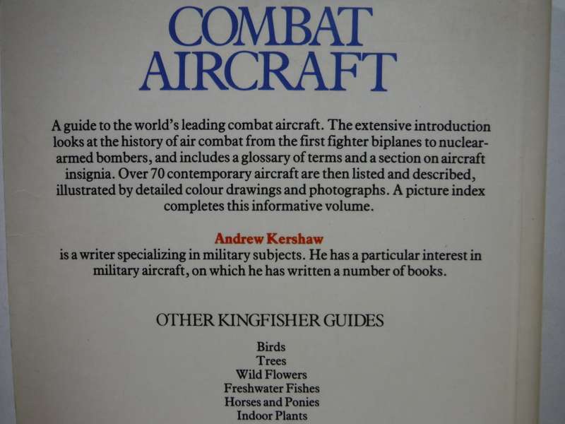 A Kingfisher Guide : Combat Aircraft - Paperback - Andrew Kershaw