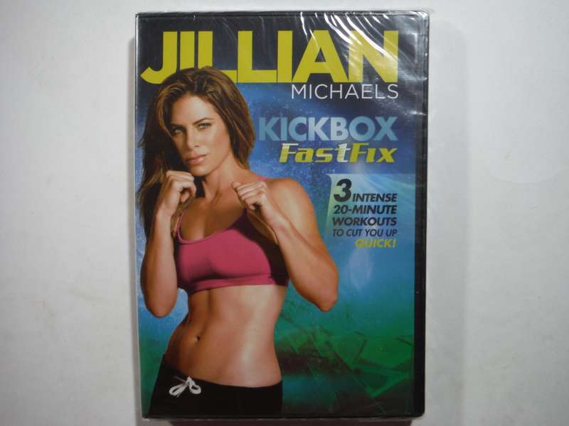 Jillian Michaels Kickbox FastFix - DVD - New and Sealed