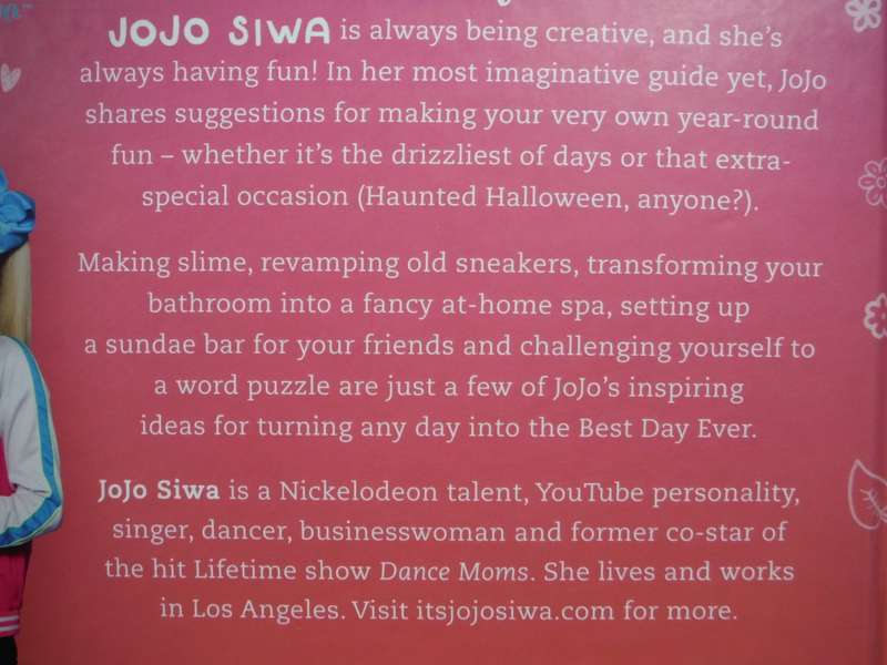 Jojo`s Guide to Making Your Own Fun - Hardcover - Jojo Siwa