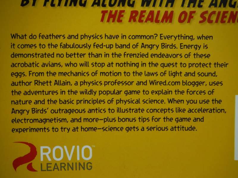 National Geographic : Angry Birds Furious Forces - Softcover - Rhett Allain