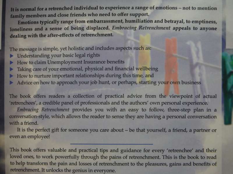Embracing Retrenchment : A Practical Guide for the Retrenched Individual - Leon and Wanda Winterboer
