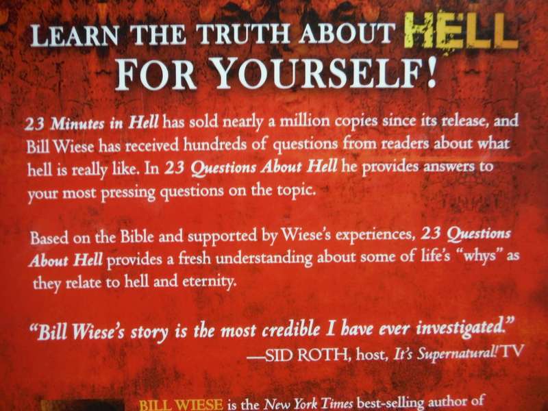 23 Questions About Hell - Paperback - Bill Wiese