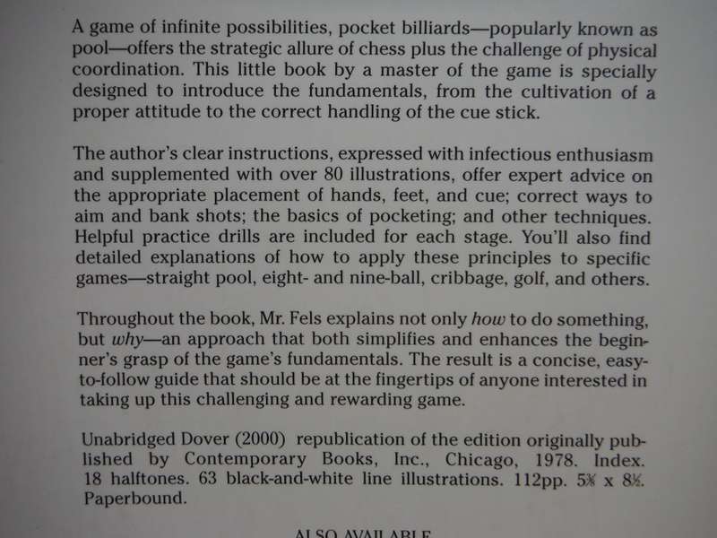 Pool Simplified, Somewhat - Paperback - George Fels