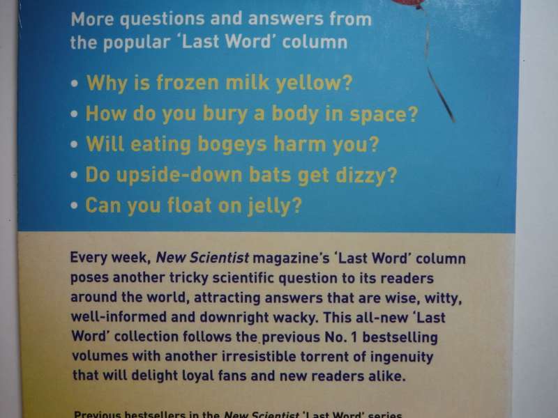 NewScientist : Why Can`t Elephants Jump? and 113 more Science Questions Answered