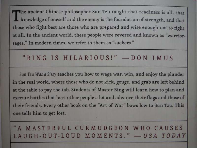 Sun Tzu Was a Sissy - Paperback - Stanley Bing