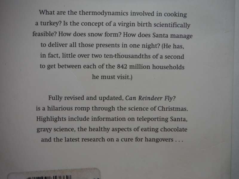 Can Reindeer Fly? : The Science of Christmas - Paperback - Roger Highfield - Updated Edition