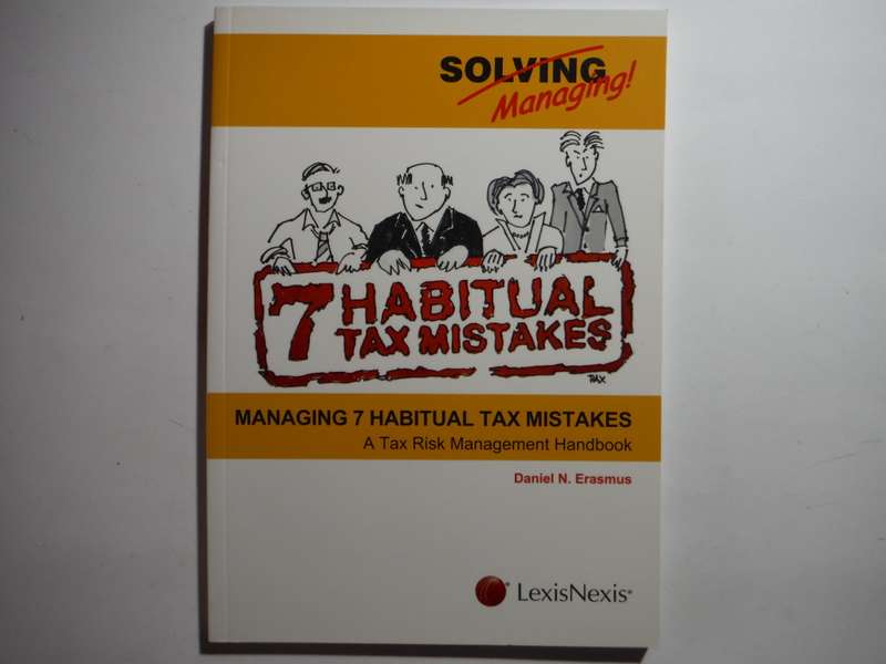 Managing 7 Habitual Tax Mistakes - Paperback - Daniel N. Erasmus