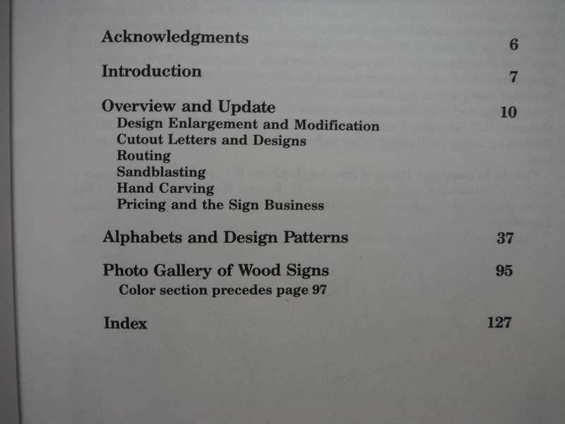Alphabets and Designs for Wood Signs - Paperback - Patrick and Sherri Spielman - 1983