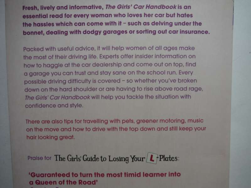 The Girl`s Car Handbook - Paperback - Maria McCarthy