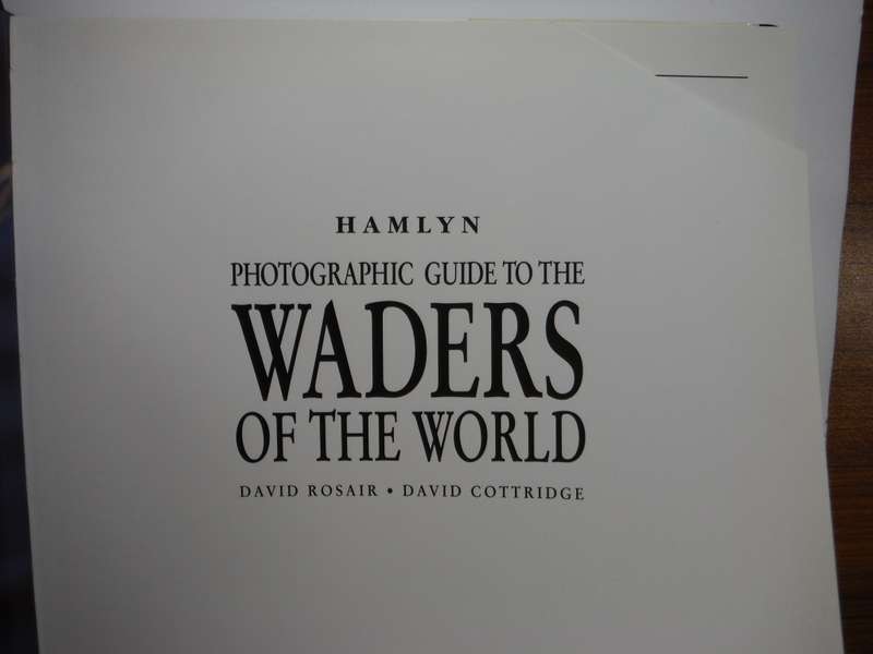 Photographic Guide to the Waders of the World - Hardcover - David Rosair - 1995 Edition