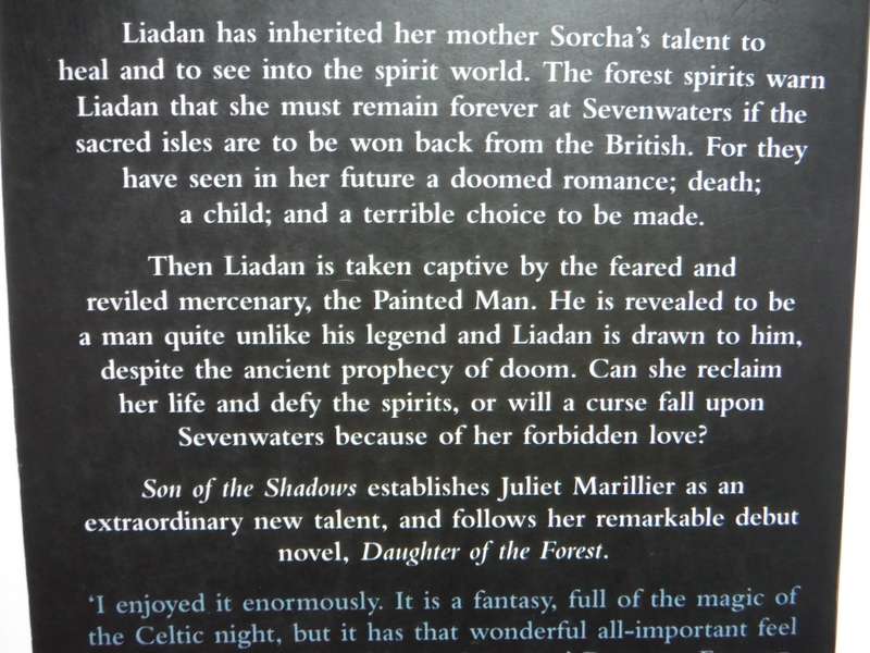 Son of the Shadows - Paperback - Juliet Marillier - Book 2 of the Sevenwaters Trilogy
