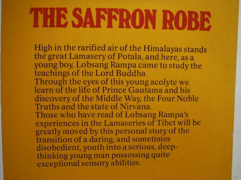 The Saffron Robe - Paperback - T.Lobsang Rampa