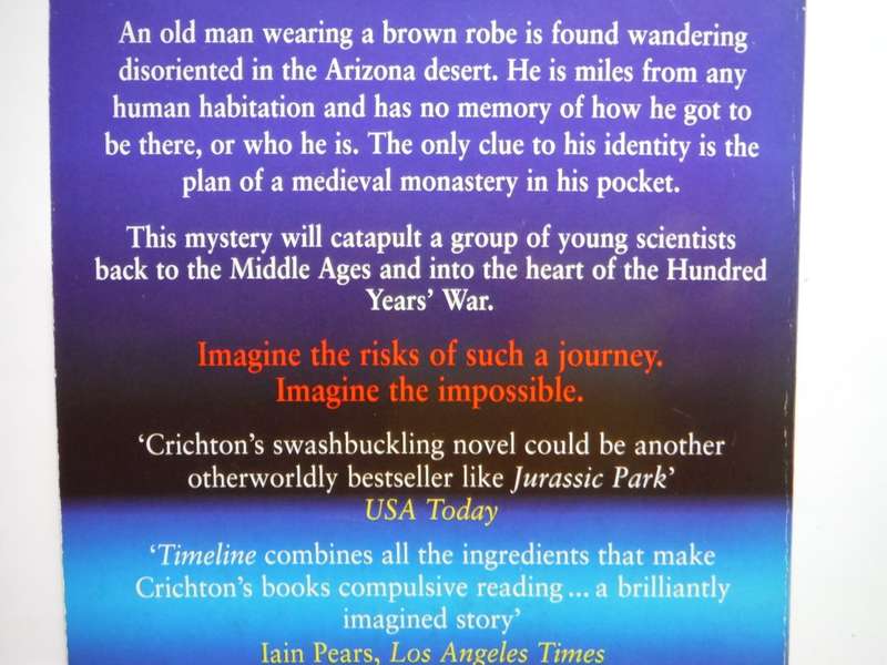 Timeline - Paperback - Michael Crichton