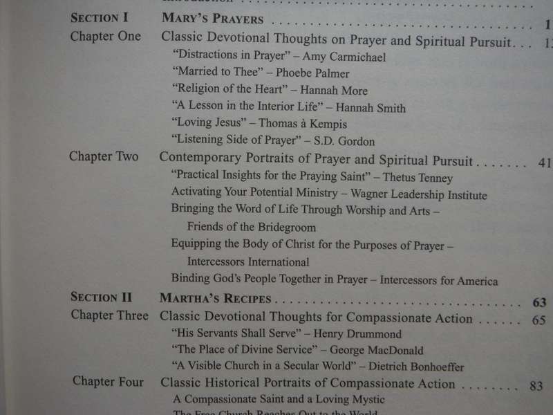 Mary`s Prayers and Martha`s Recipes : How to Choose God and Serve Man - Hardcover - Tommy Tenney