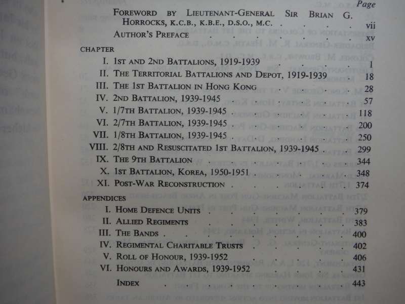 The Middlesex Regiment (Duke of Cambridge`s Own) 1919-1952 - Lieutenant-Commander P.K. Kemp