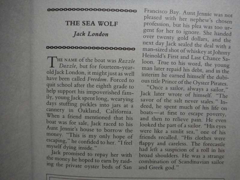 The Sea Wolf - Hardcover - Jack London - Reader`s Digest