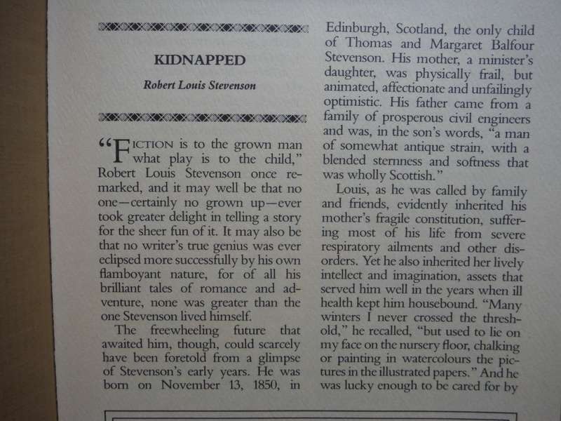 Kidnapped - Hardcover - Robert Louis Stevenson - Reader`s Digest