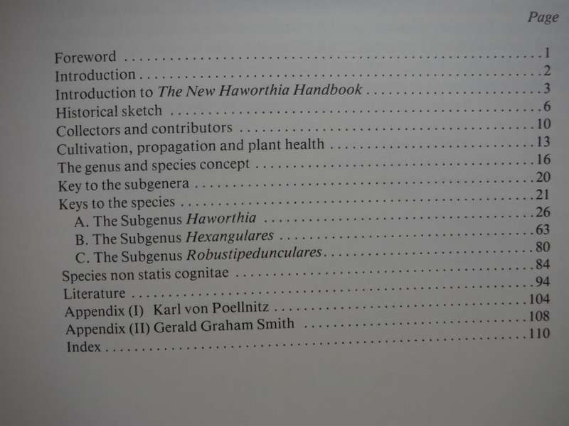 The New Haworthia Handbook - Softcover - M.B. Bayer - 1982