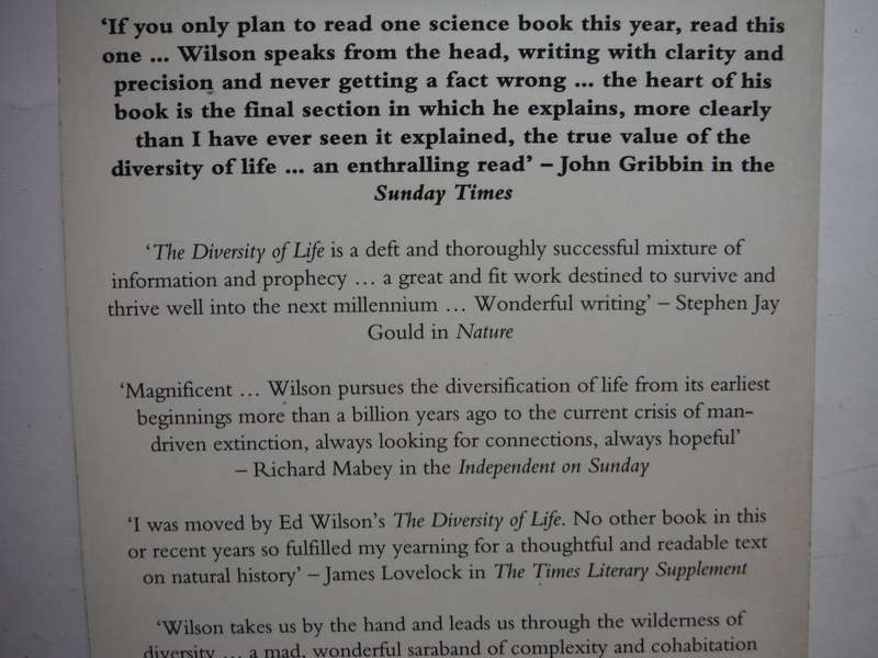 The Diversity of Life - Paperback - Edward O. Wilson