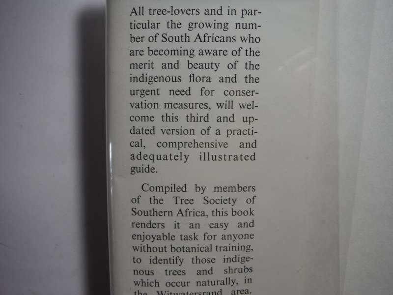 Trees and Shrubs of the Witwatersrand - Hardcover - Third Edition 1974
