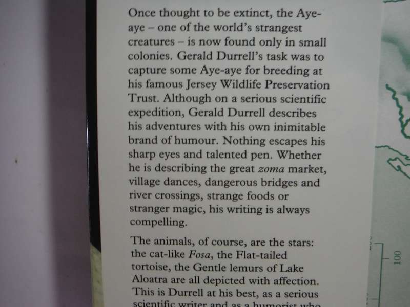 The Aye-Aye and I : A Rescue Expedition in Madagascar - Hardcover - Gerald Durrell - 1992