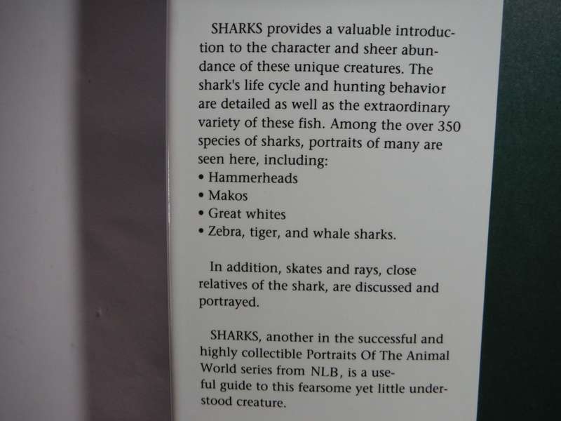 Sharks : A Portrait of the Animal World - Hardcover - Andrew Cleave