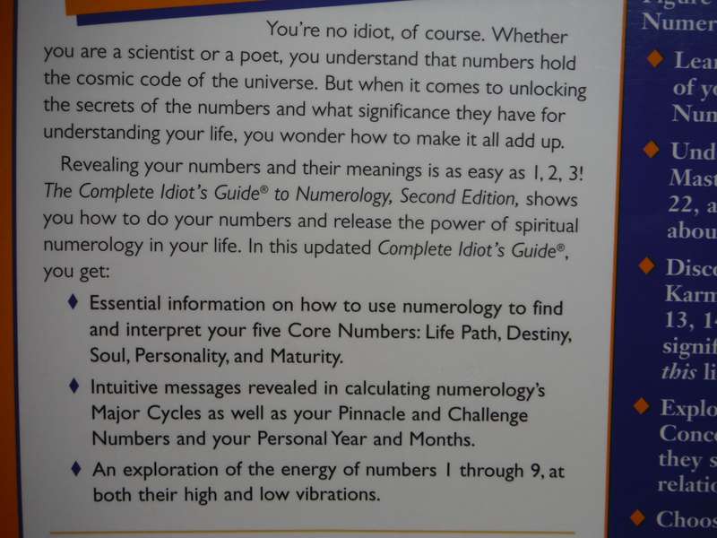 The Complete Idiot`s Guide to Numerology - Softcover - Kay Lagerquist - Second Edition
