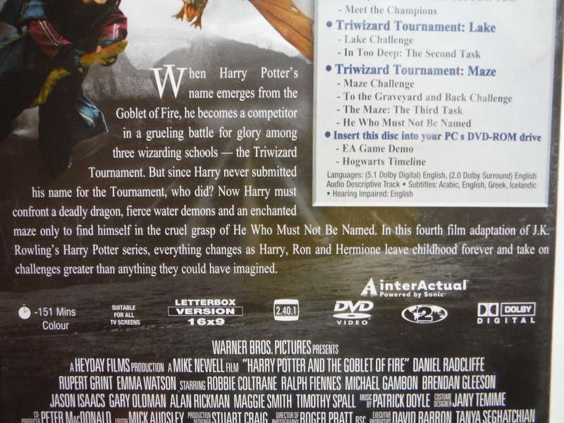 Harry Potter and the Goblet of Fire - Two Disc Special Edition