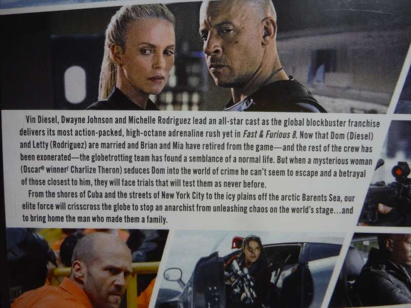 Fast & Furious 8 - DVD