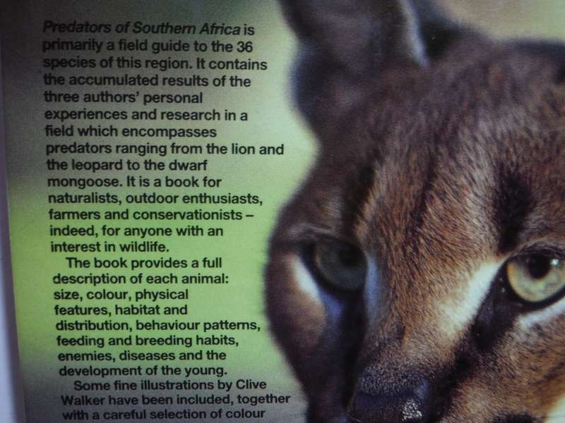 Predators of Southern Africa : A Field Guide - Hardcover - Hans Grobler