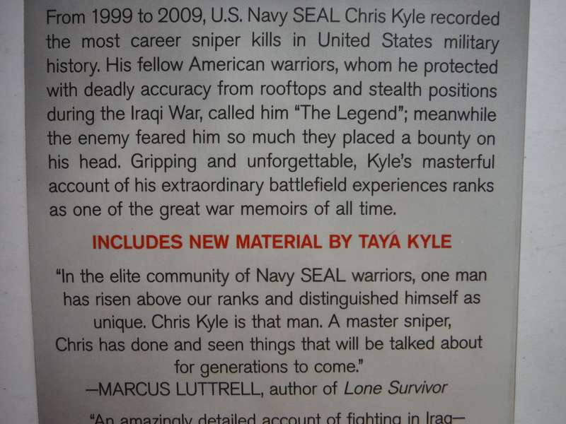 American Sniper : The Autobiography of the Most Lethal Sniper in U.S. History - Chris Kyle