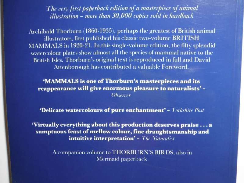 Thorburn`s Mammals - Softcover - Mermaid Books