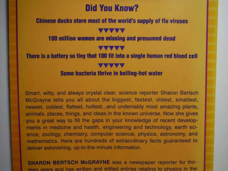 365 Surprising Scientific Facts, Breakthroughs and Discoveries - Paperback - Sharon Bertsch McGrayne