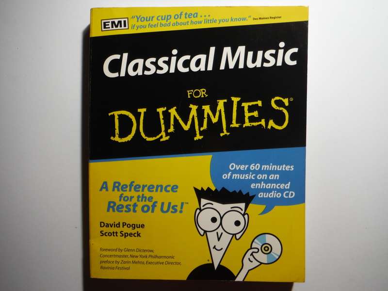 Classical Music for Dummies - Softcover - David Pogue - Includes CD