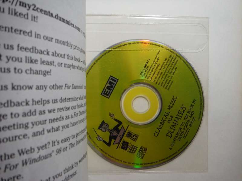 Classical Music for Dummies - Softcover - David Pogue - Includes CD
