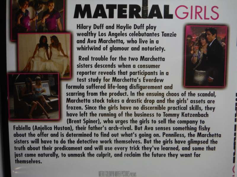 Material Girls - DVD
