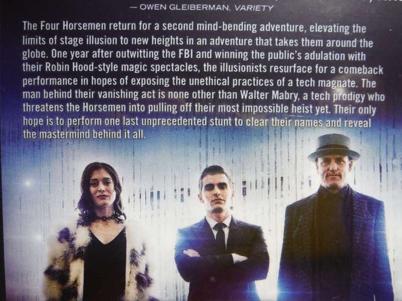 Now You See Me 2 - DVD