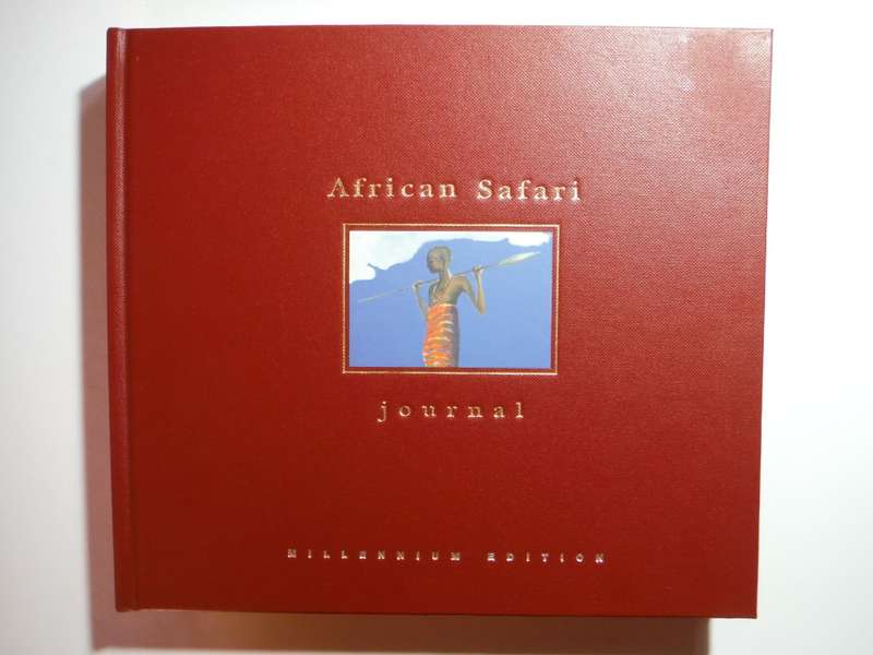 African Safari Journal : Millennium Edition - Hardcover with Cardboard Slipcover