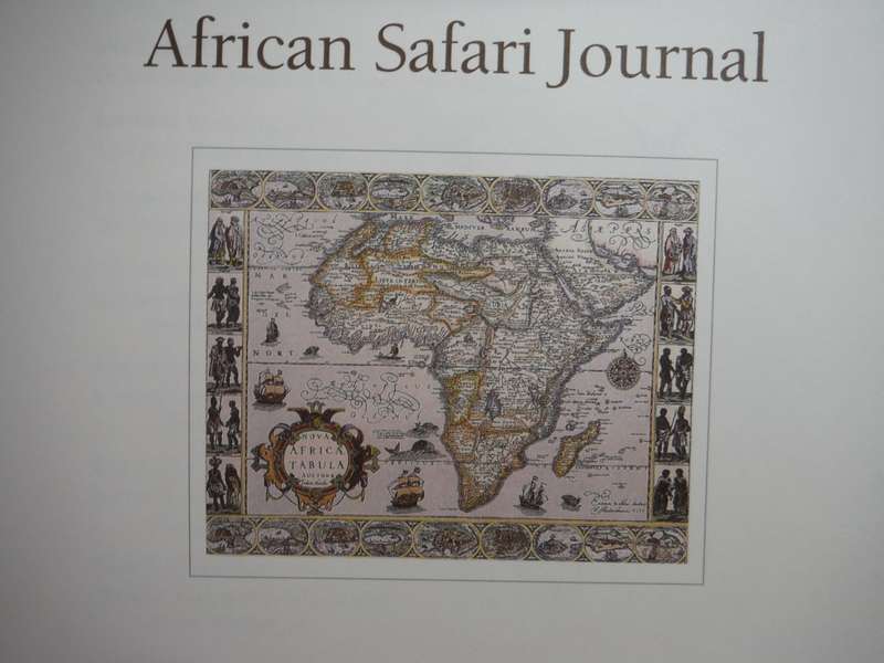 African Safari Journal : Millennium Edition - Hardcover with Cardboard Slipcover