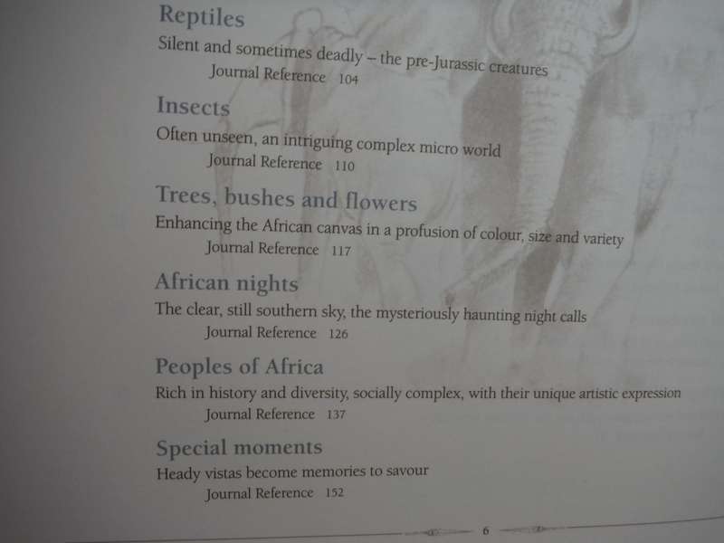African Safari Journal : Millennium Edition - Hardcover with Cardboard Slipcover
