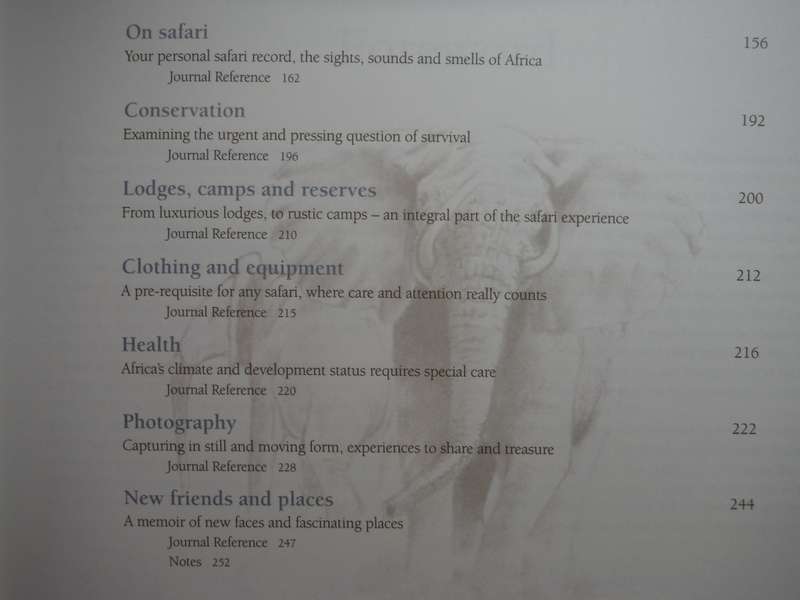 African Safari Journal : Millennium Edition - Hardcover with Cardboard Slipcover