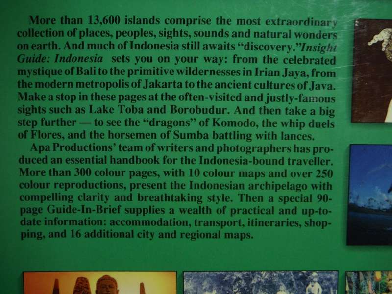 Insight Guides : Indonesia - Paperback - 1994