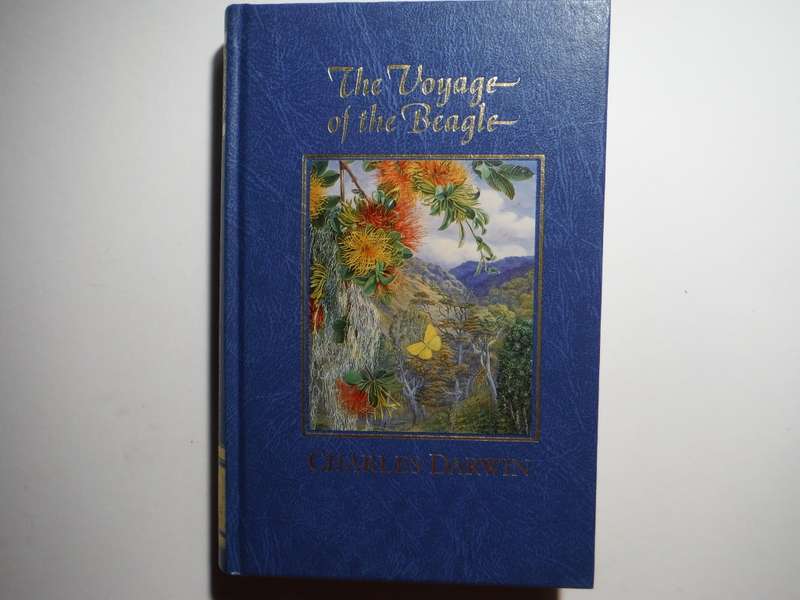 The Voyage of the Beagle - Hardcover - Charles Darwin - The Great Writers Library