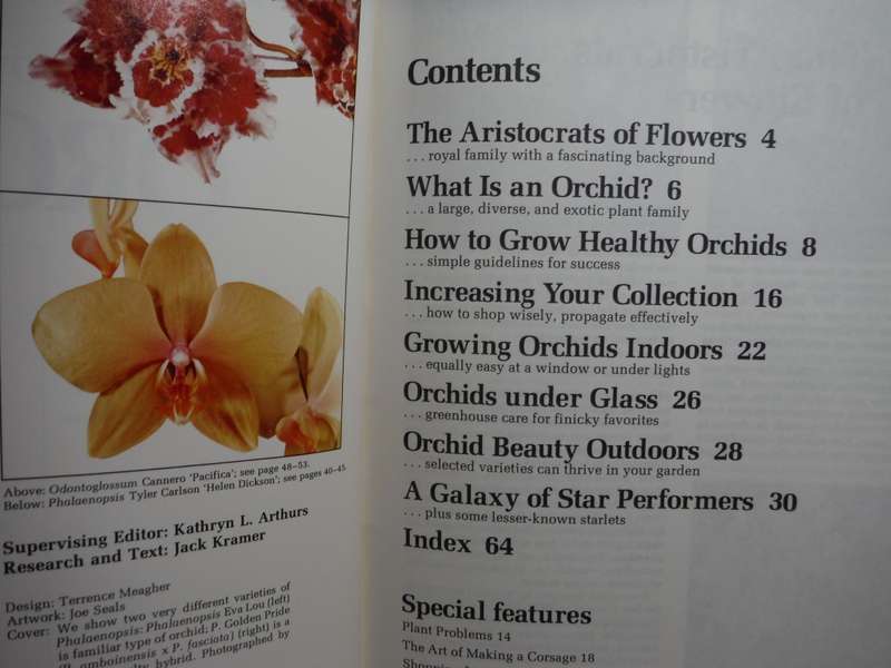 How to Grow Orchids - Softcover - A Sunset Book