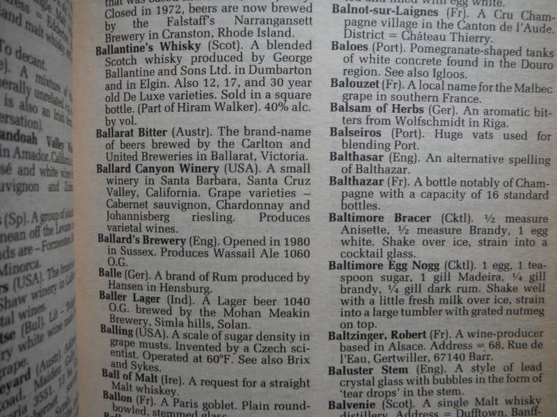 The Dictionary of Drink : Over 42 000 Entries - Hardcover - Graham and Sue Edwards