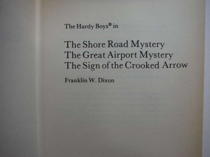 The Hardy Boys : Three books in one Volume - Hardcover - Franklin W. Dixon - Dragon Books