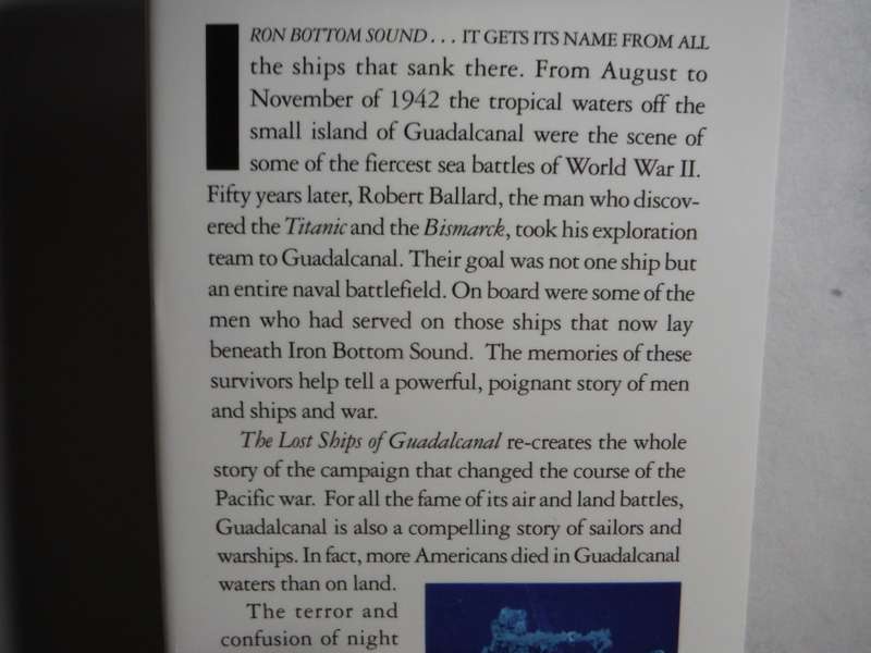 The Lost Ships of Guadalcanal - Hardcover - Robert D. Ballard